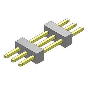 P/H1.0mm 單排排針 雙塑 CA102